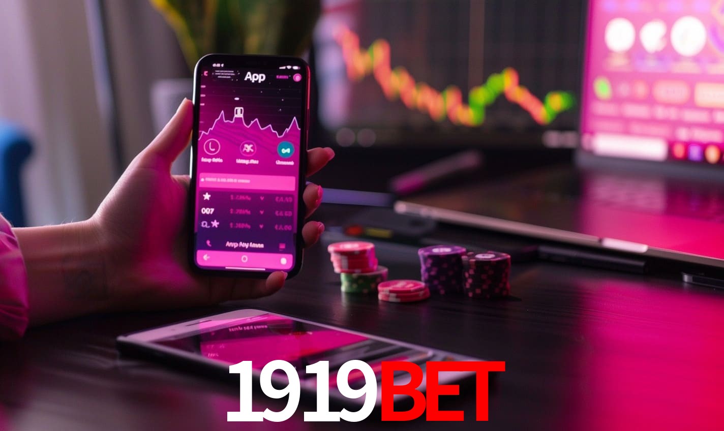 Comparação APP mobile vs versão web da 1919bet